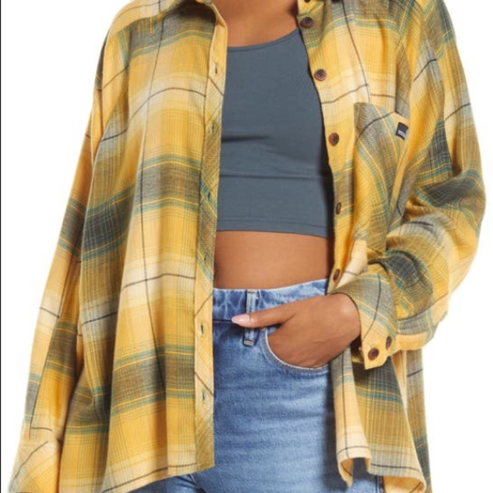 BDG Lachlan Flannel Button-Down Shirt